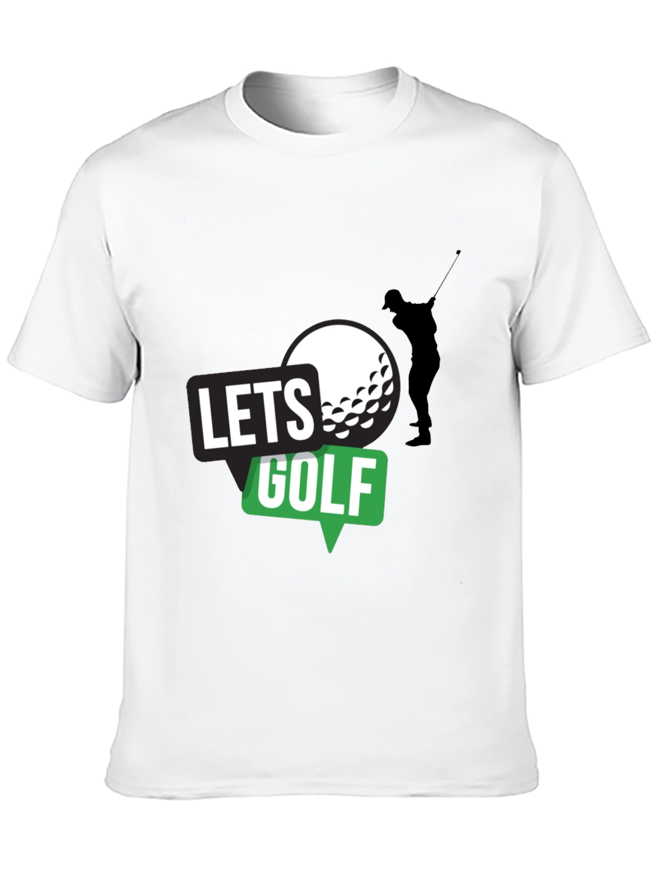 Lets Golf T-Shirt - Sporty Graphic Tee