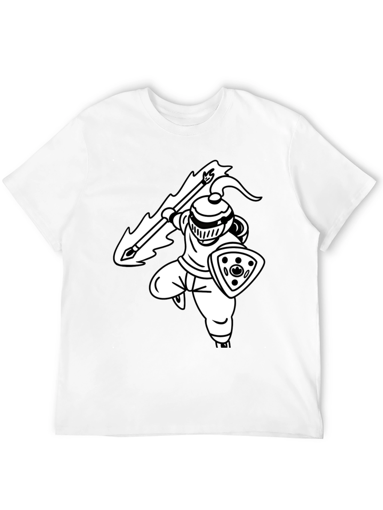 Knight Graphic Tee - Black