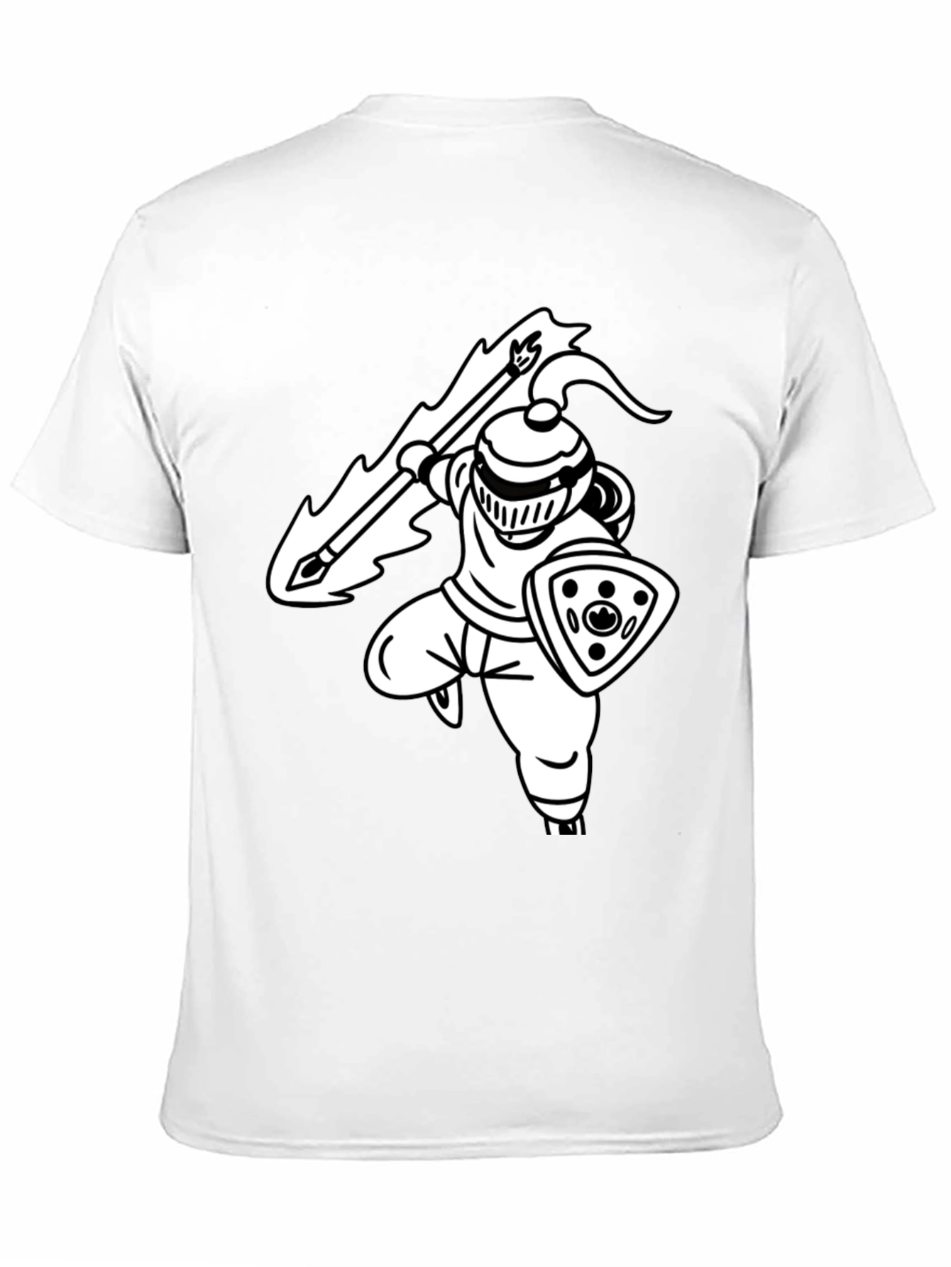 Knight Graphic Tee - Black
