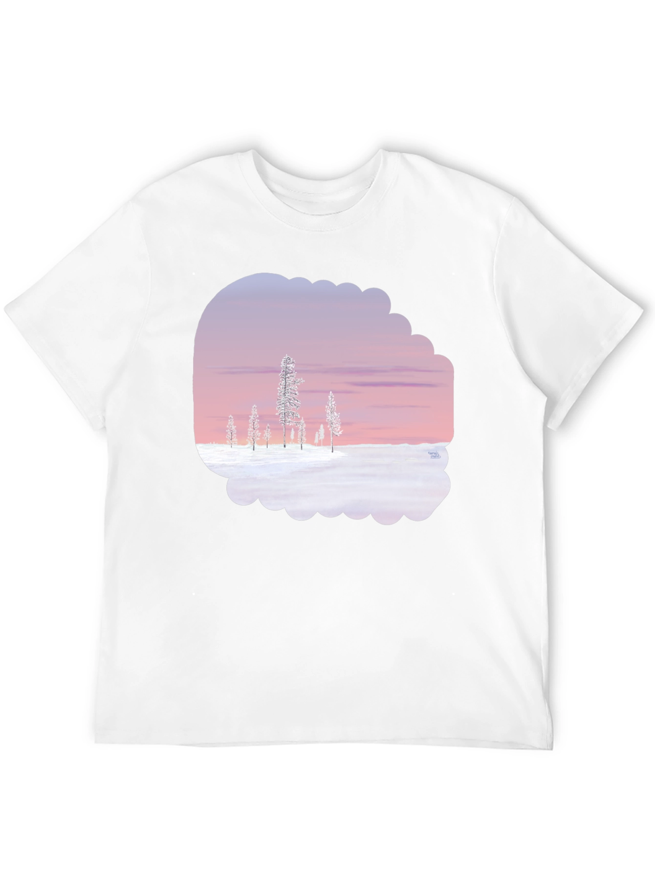 Winter Landscape Graphic Tee