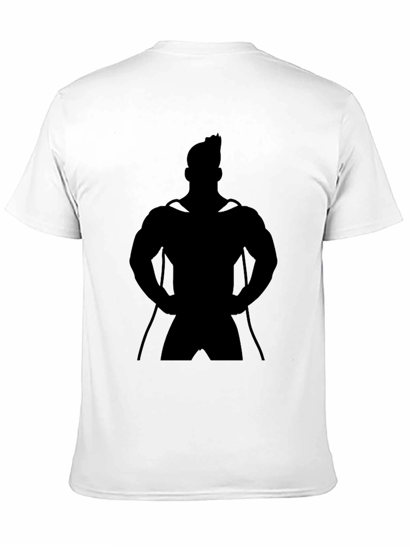 Superhero Silhouette T-Shirt - Heroic Design