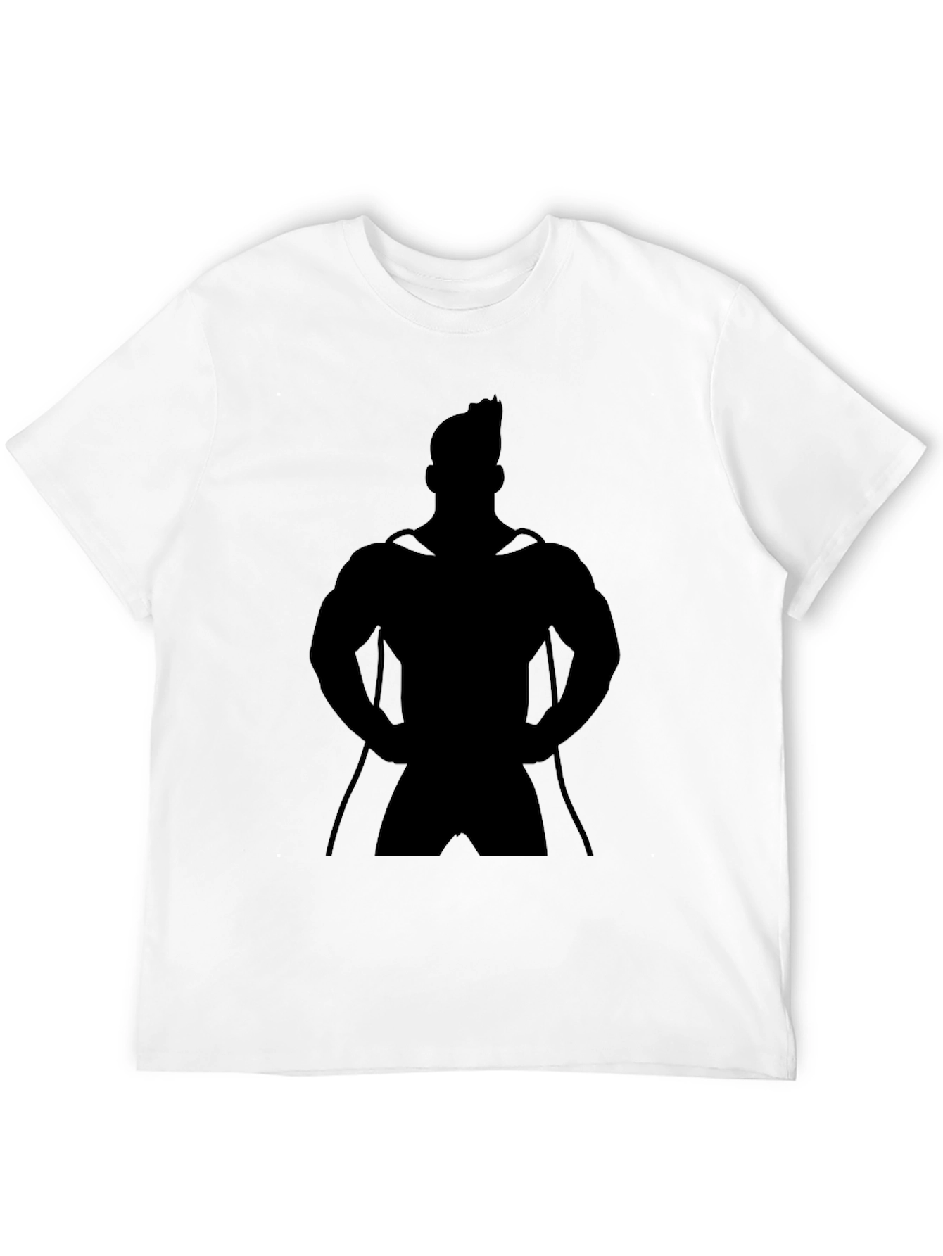 Superhero Silhouette T-Shirt - Heroic Design