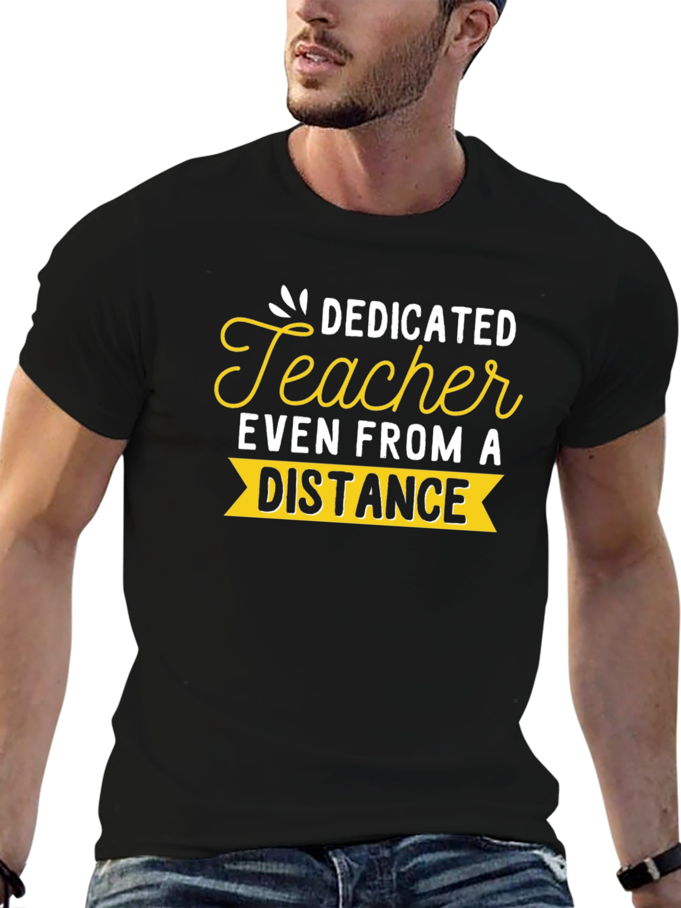 Dedicated Teacher Distance Learning T-Shirt