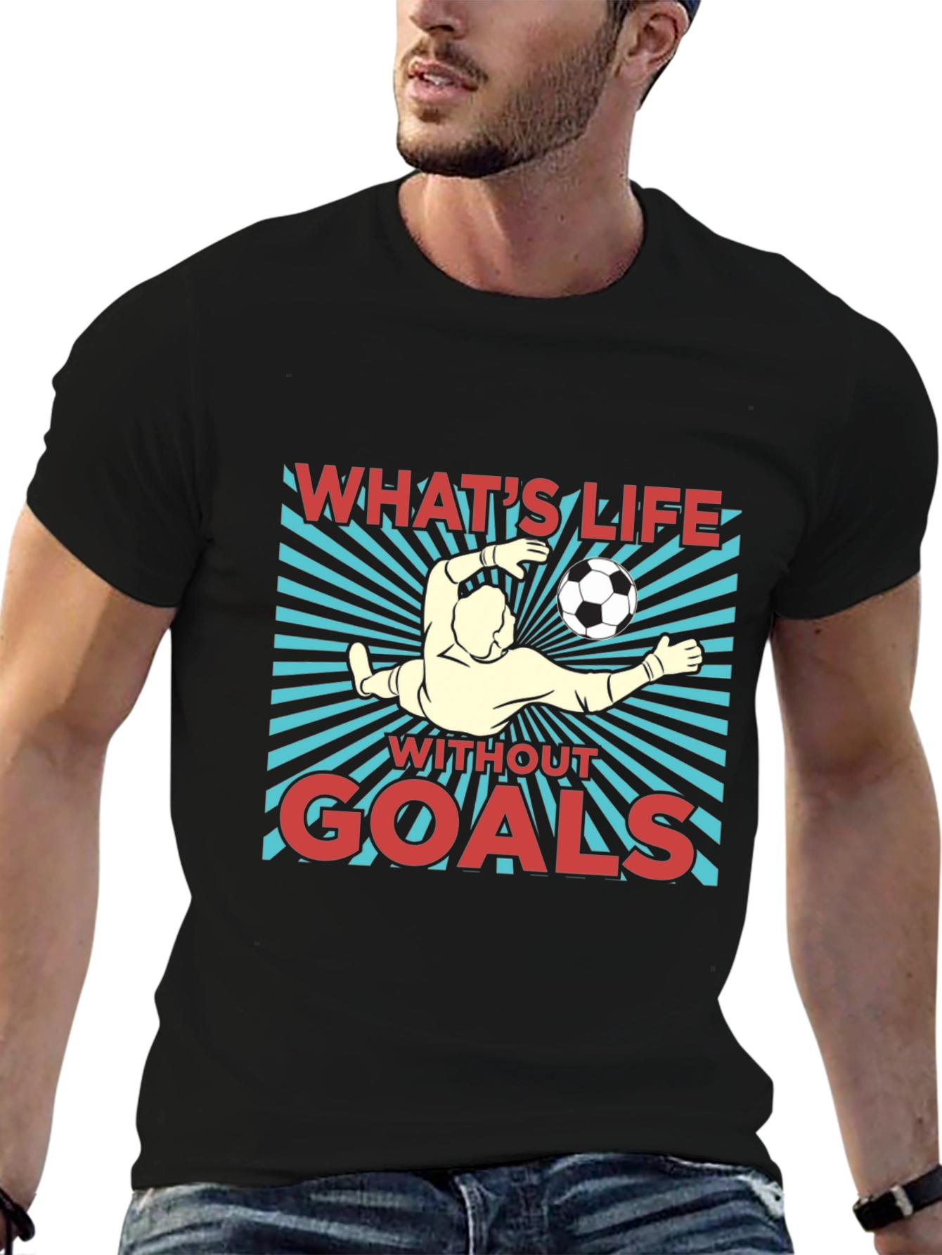 Whats Life Without Goals Graphic T-Shirt