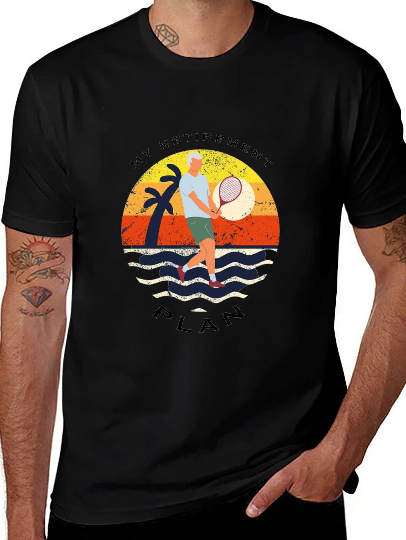 Retirement Tennis T-Shirt