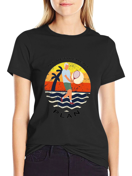 Retirement Tennis T-Shirt