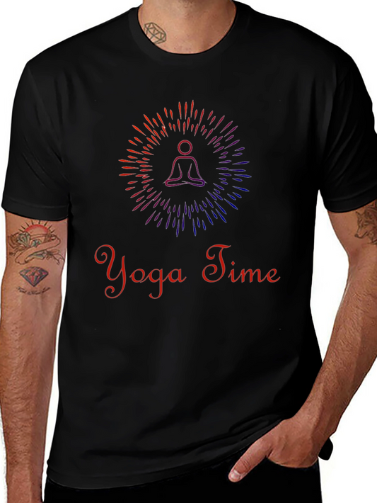 Yoga Time T-Shirt - Meditate in Style