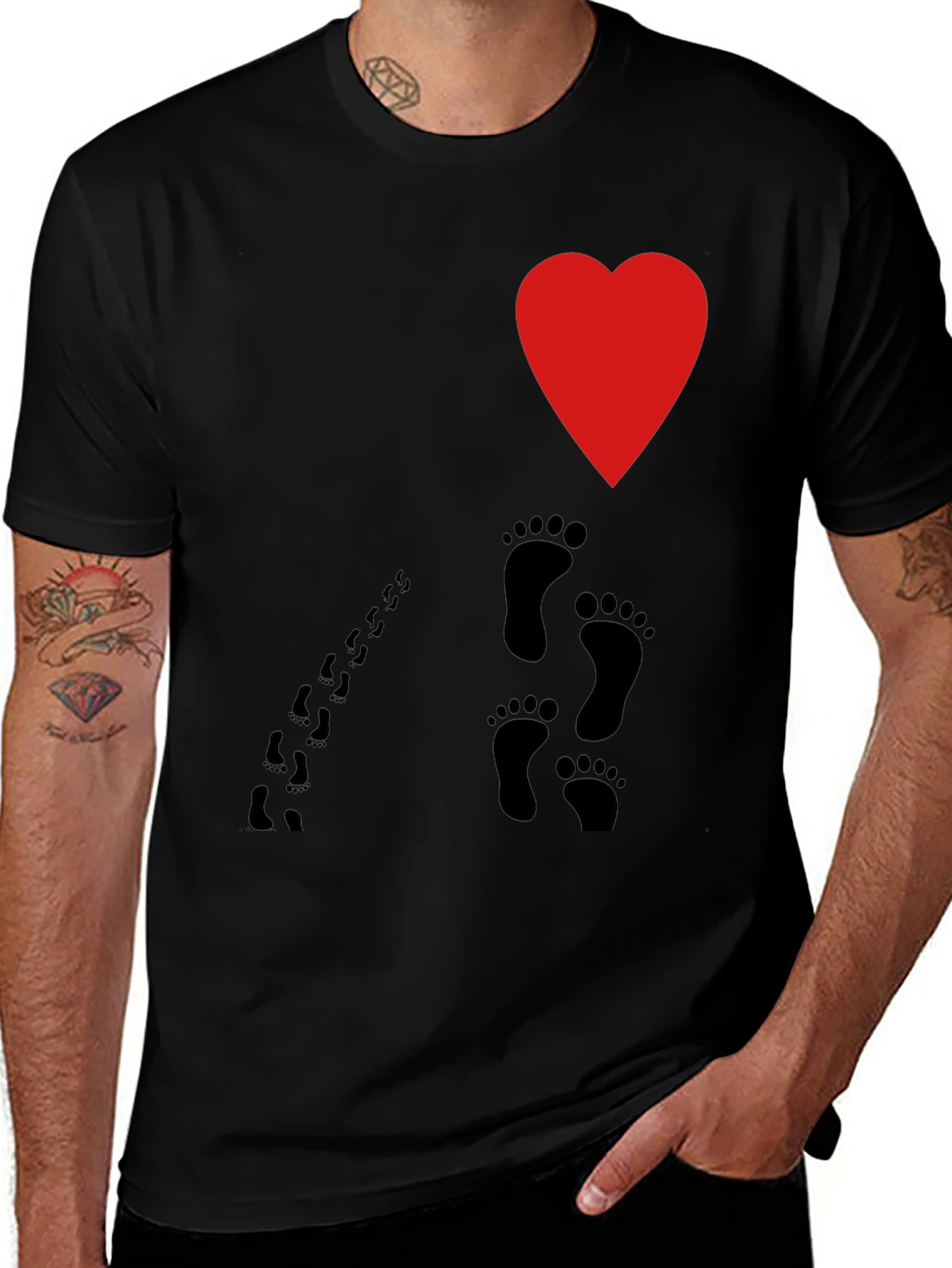 I Love My Babies Black T-Shirt