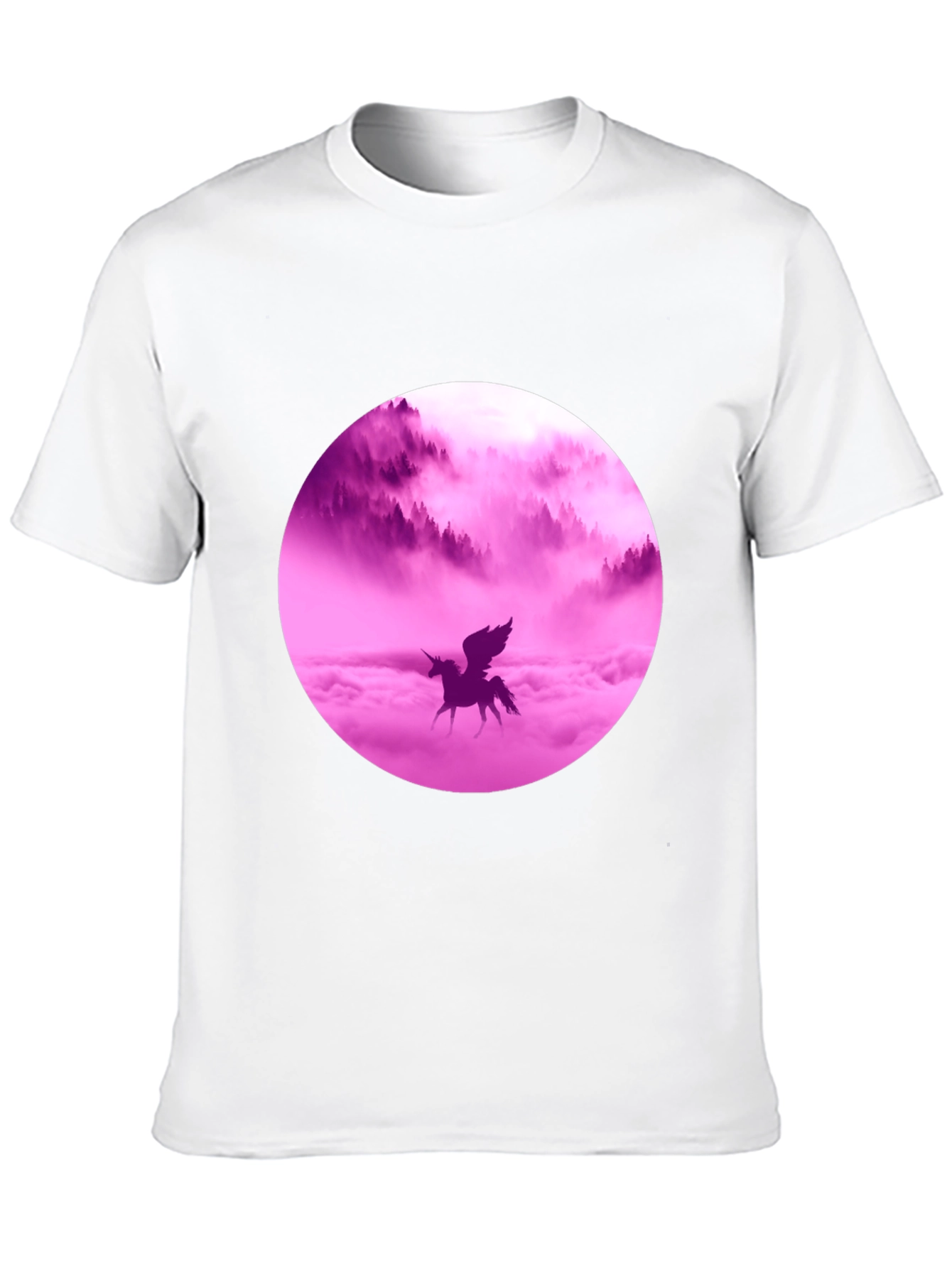 Unicorn Dreams Graphic Tee - Black