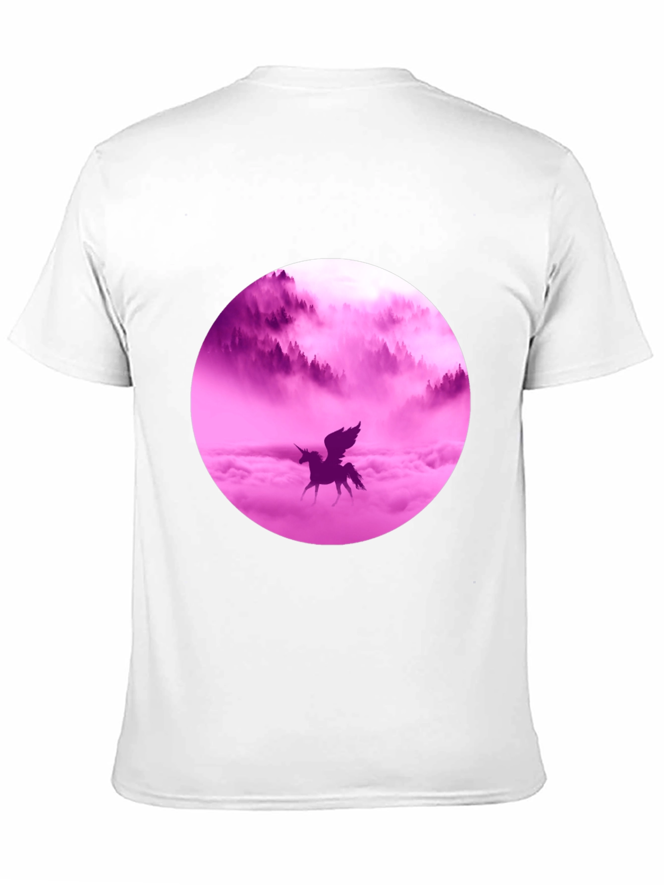 Unicorn Dreams Graphic Tee - Black