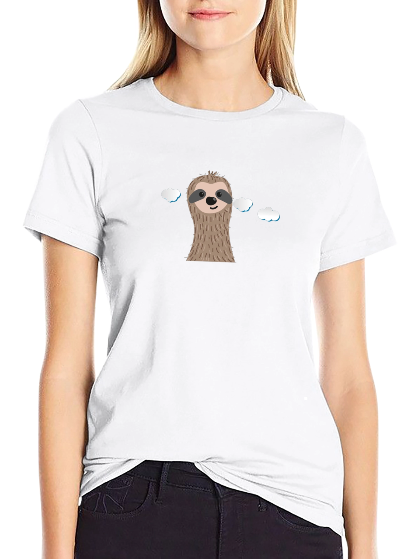 Sloth Graphic Tee - Relaxed & Fun!