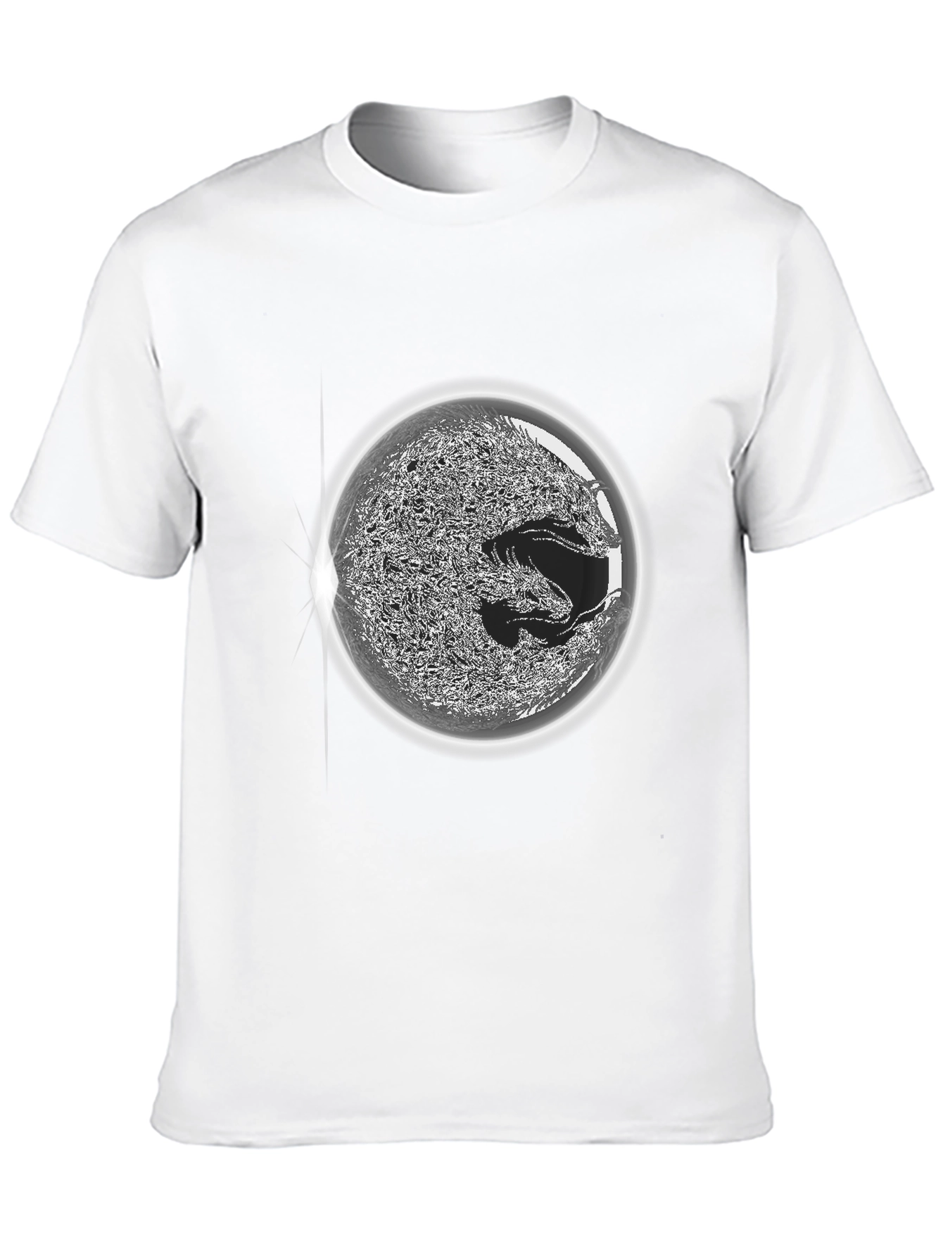 Mystic Dragon Sphere Graphic T-Shirt