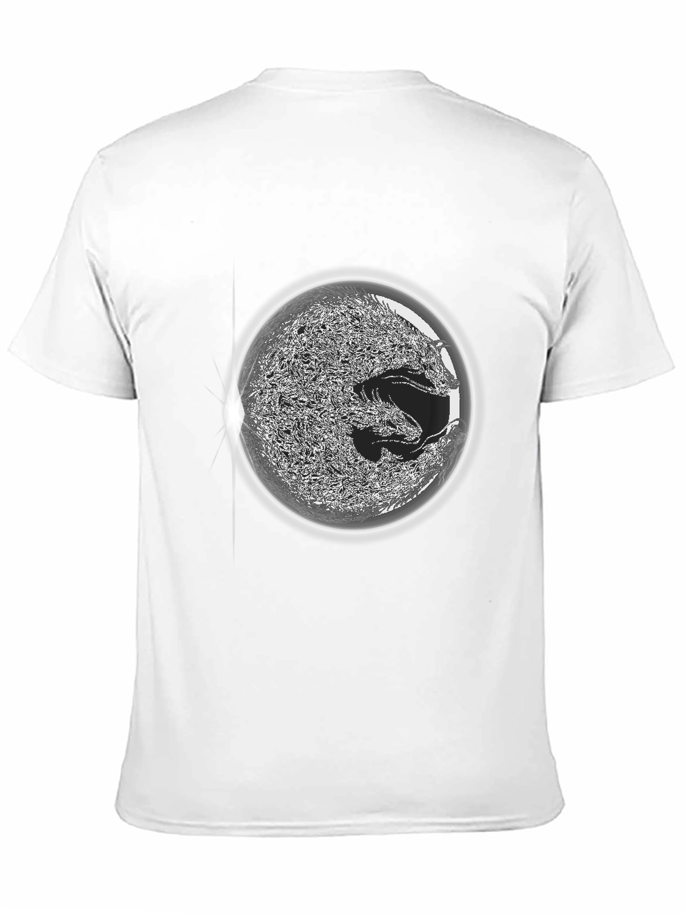 Mystic Dragon Sphere Graphic T-Shirt