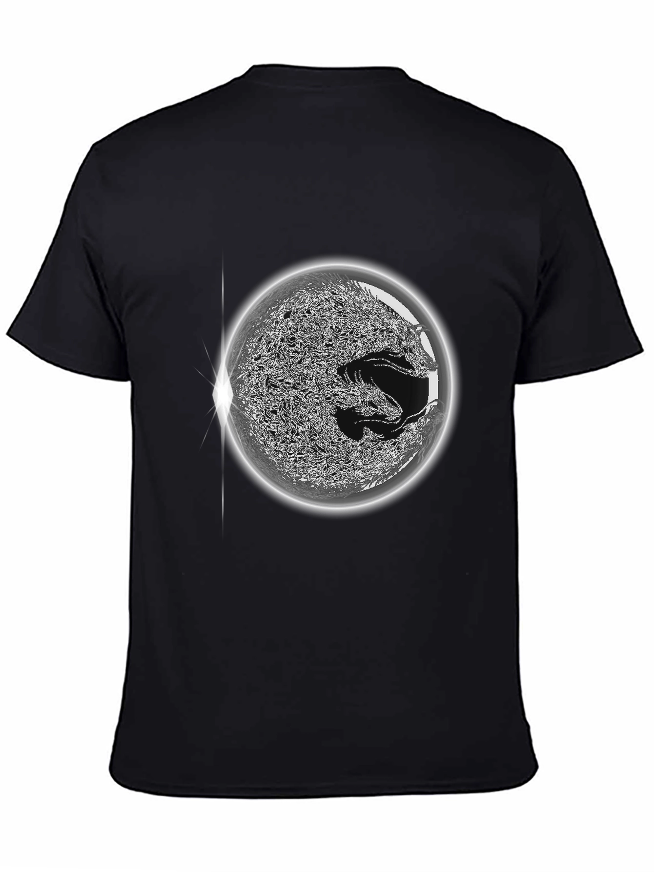 Mystic Dragon Sphere Graphic T-Shirt