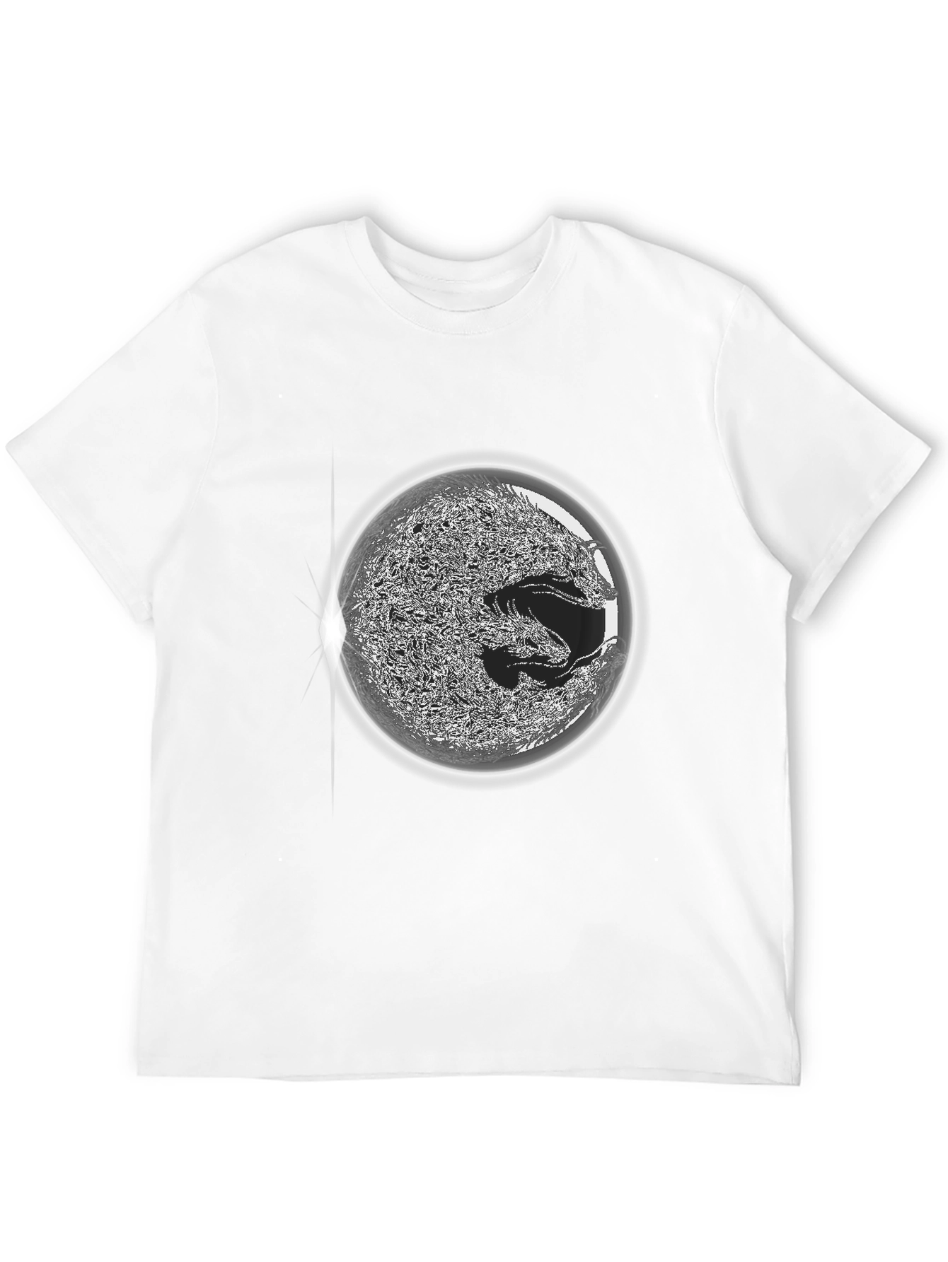 Mystic Dragon Sphere Graphic T-Shirt