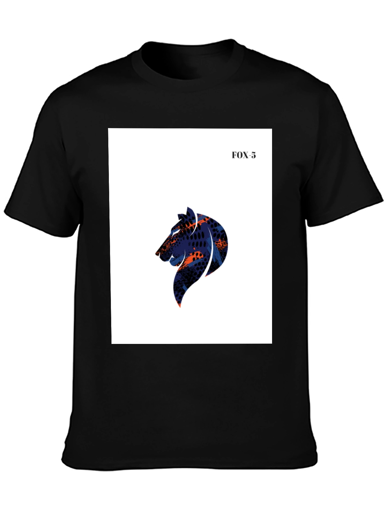 Fox 5 Graphic T-Shirt - Stylish Mens Tee