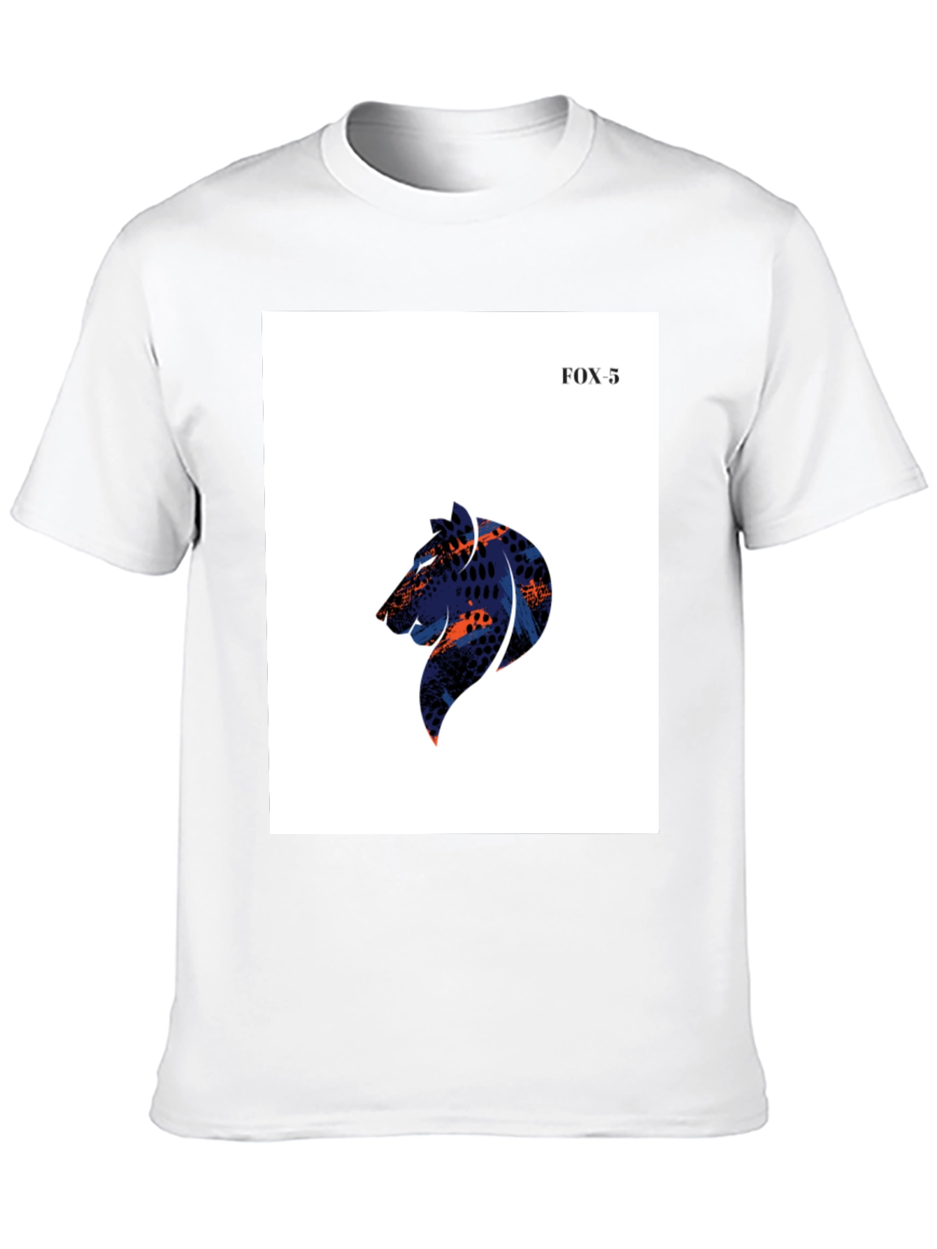 Fox 5 Graphic T-Shirt - Stylish Mens Tee