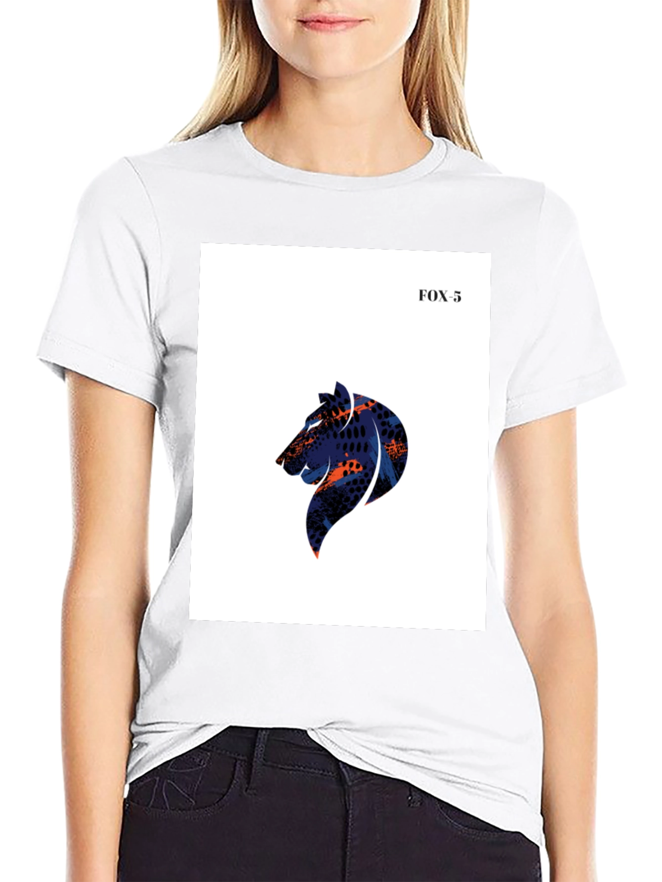 Fox 5 Graphic T-Shirt - Stylish Mens Tee
