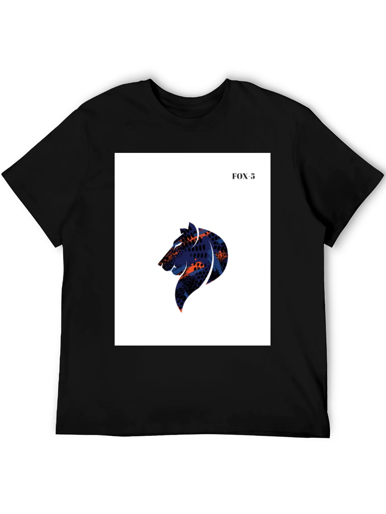 Fox 5 Graphic T-Shirt - Stylish Mens Tee