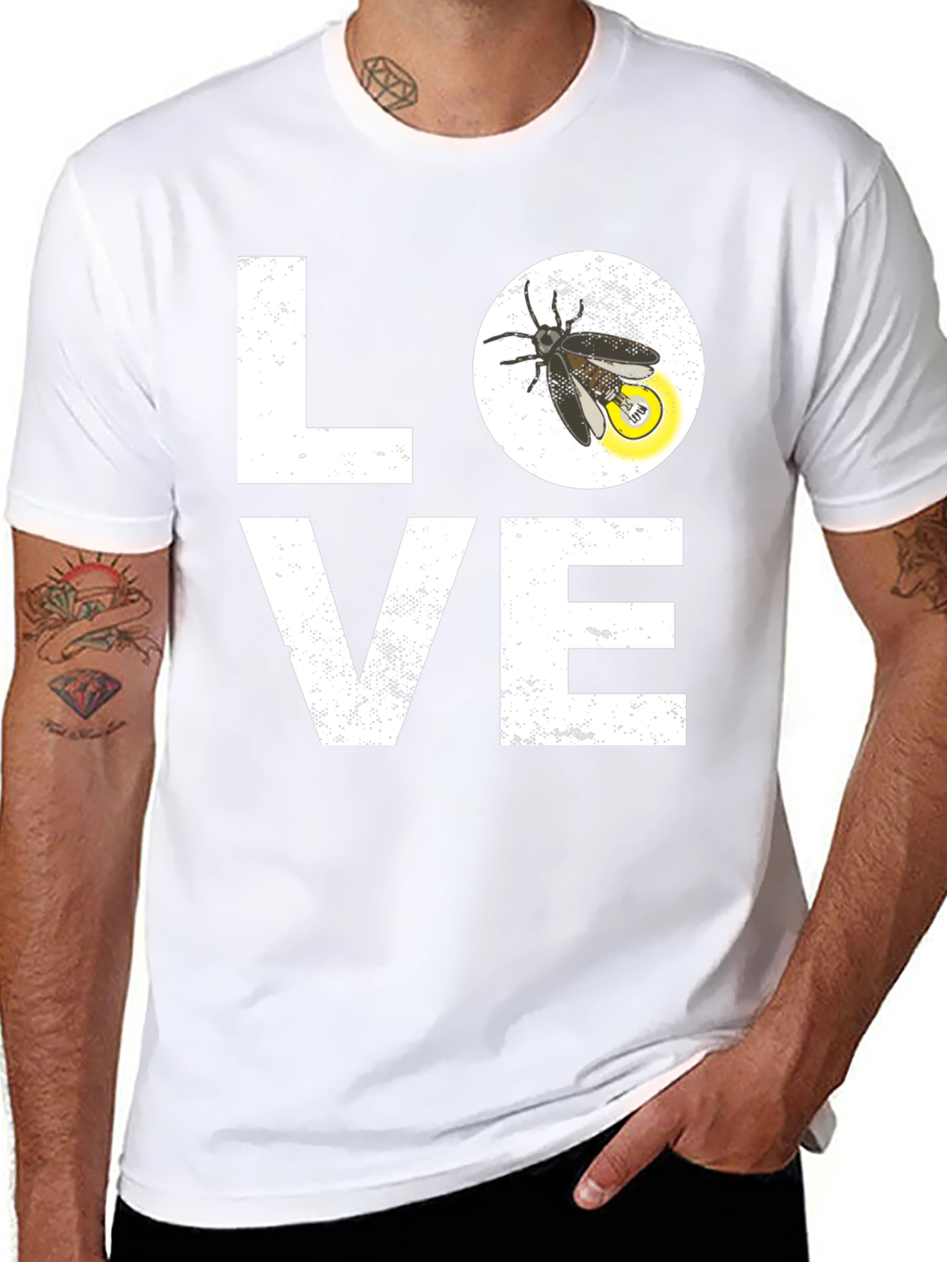 Love Firefly Graphic Tee - Black