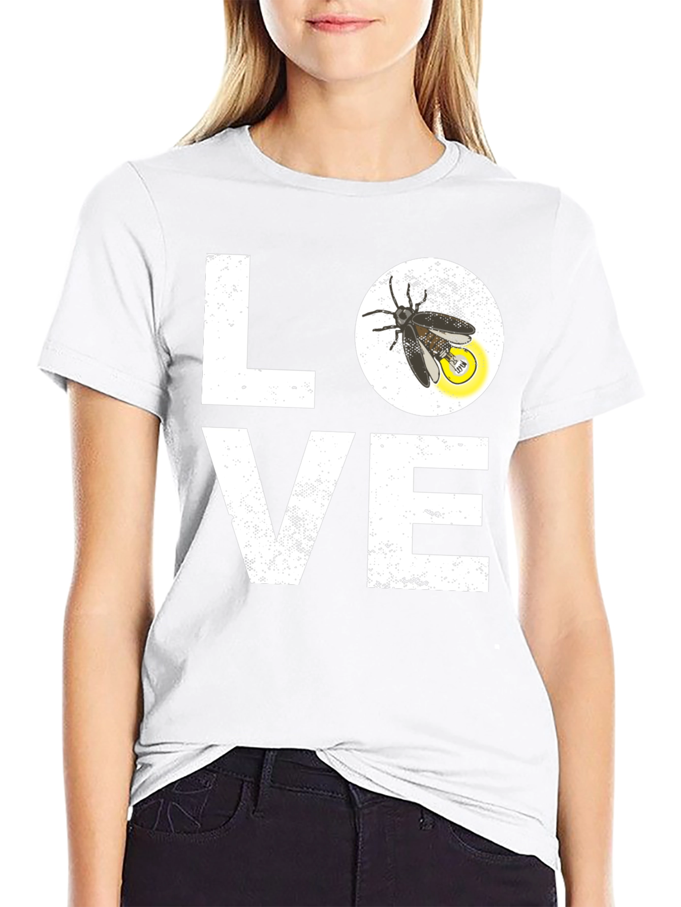 Love Firefly Graphic Tee - Black