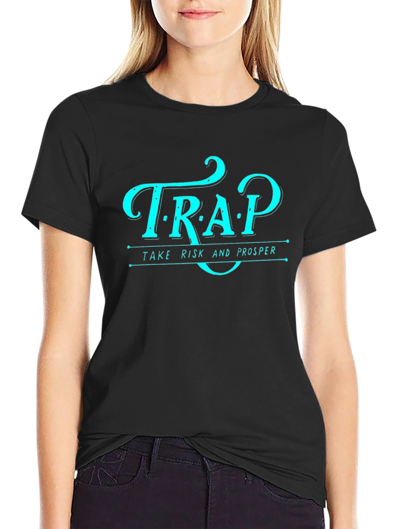 TRAP Take Risk and Prosper Graphic Tee