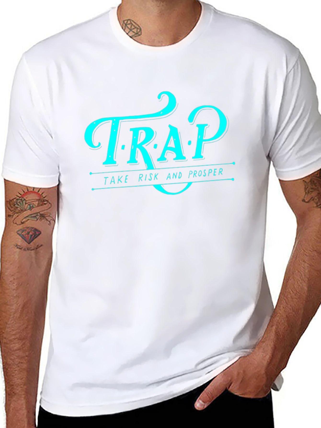 TRAP Take Risk and Prosper Graphic Tee