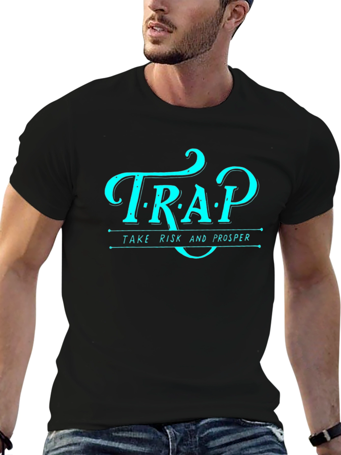 TRAP Take Risk and Prosper Graphic Tee