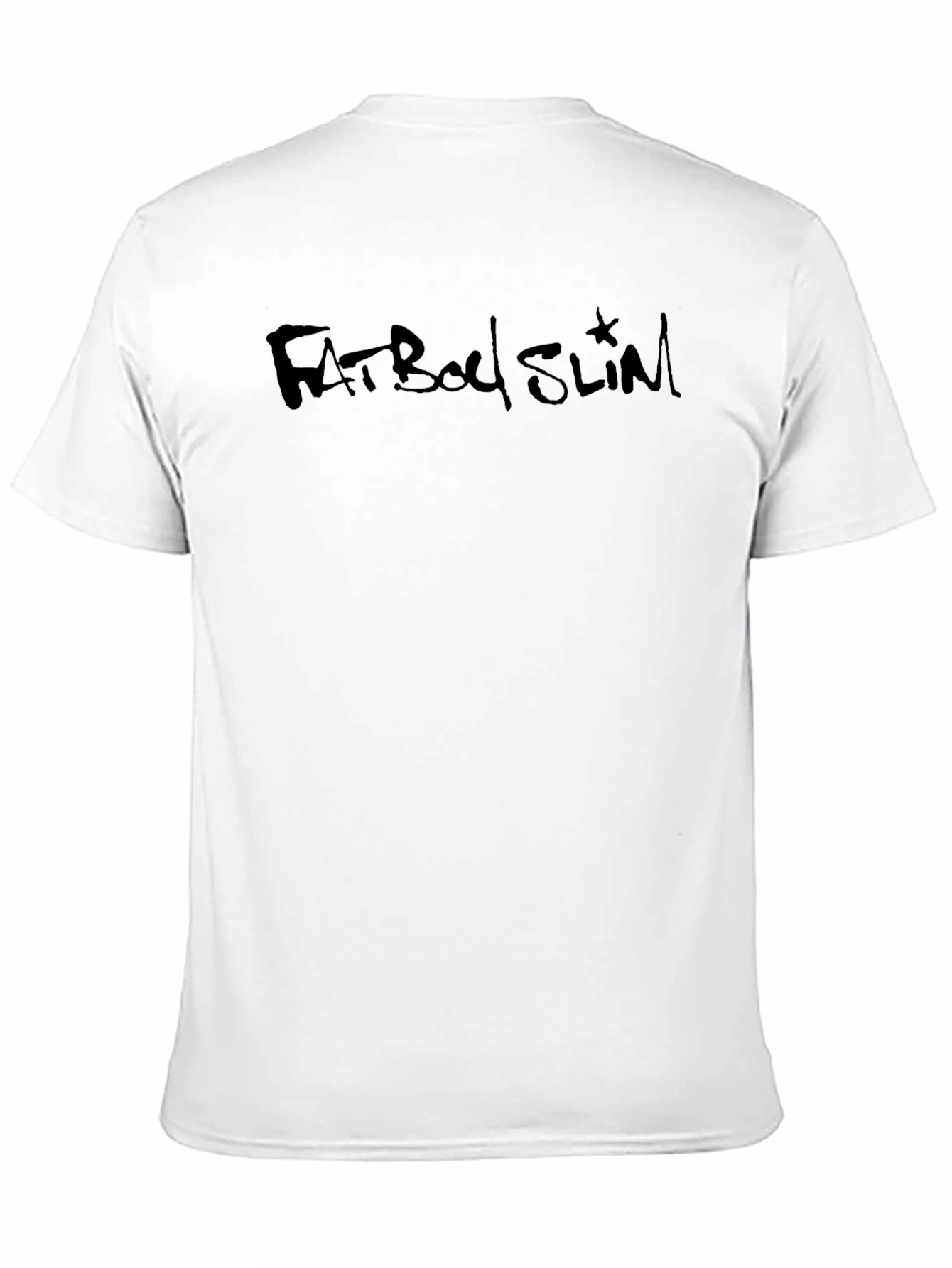 Fatboy Slim Graphic Tee - Black Cotton T-Shirt