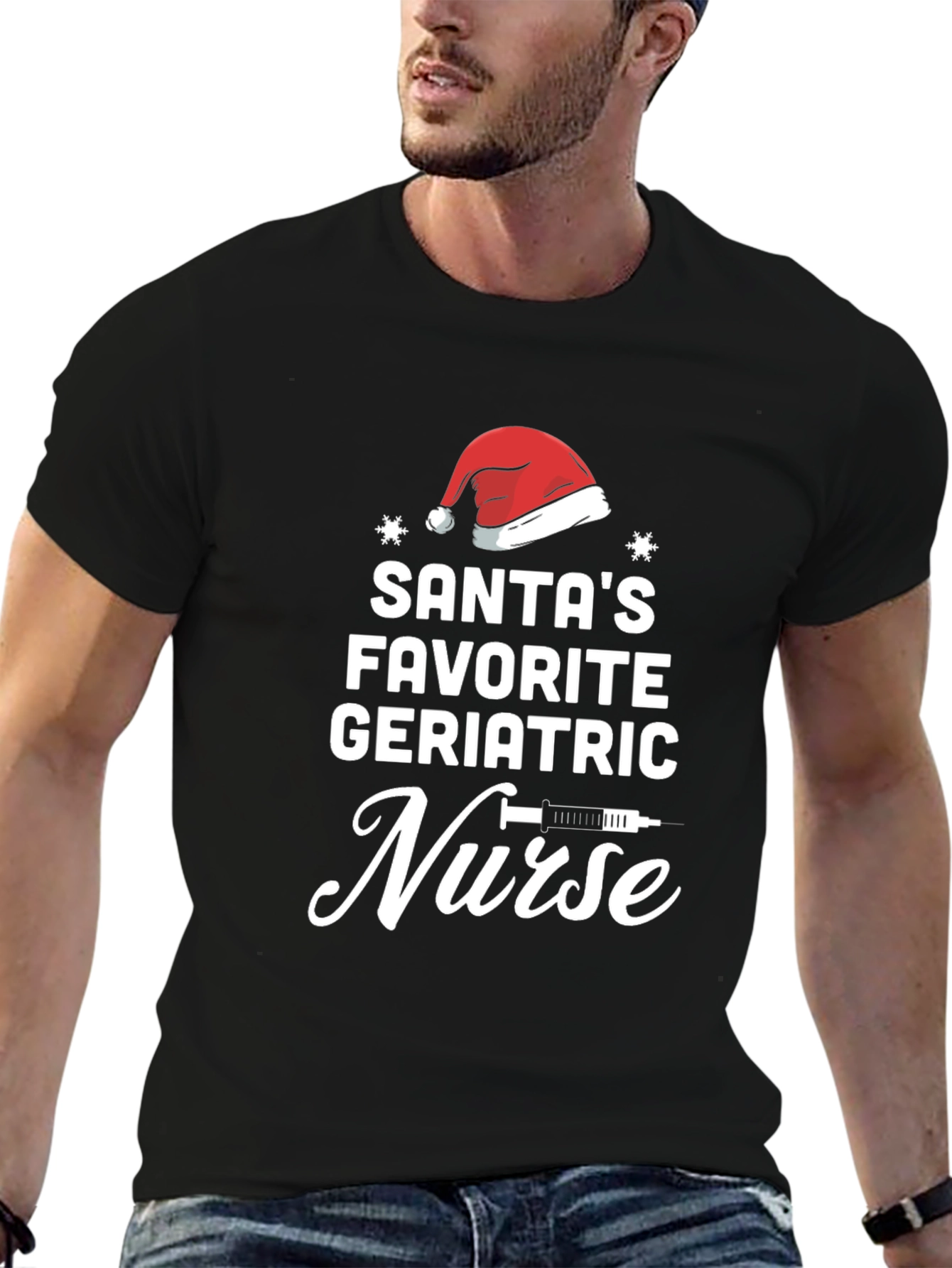 Santas Favorite Geriatric Nurse T-Shirt