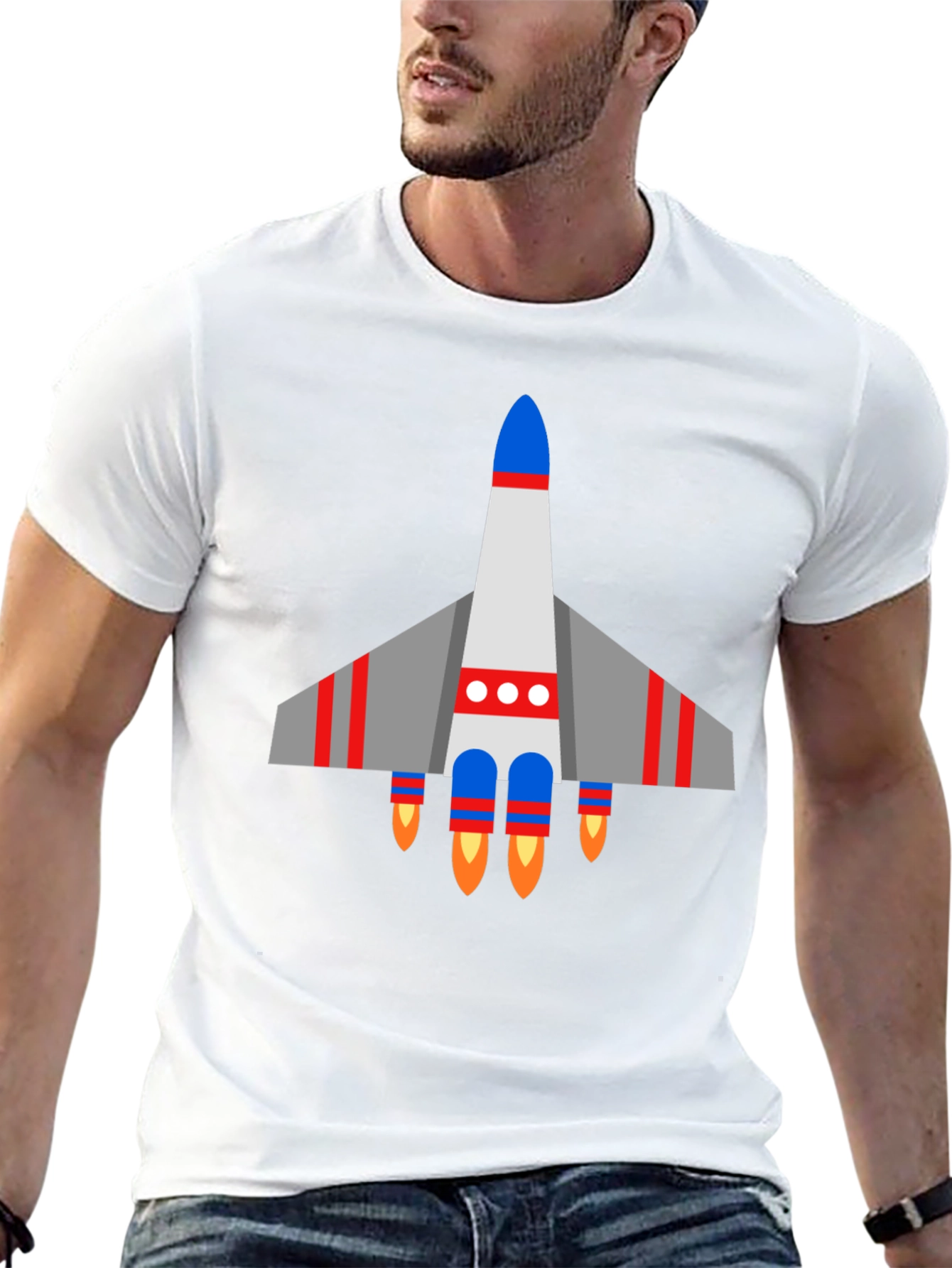 Rocket Graphic Tee - Space Adventure