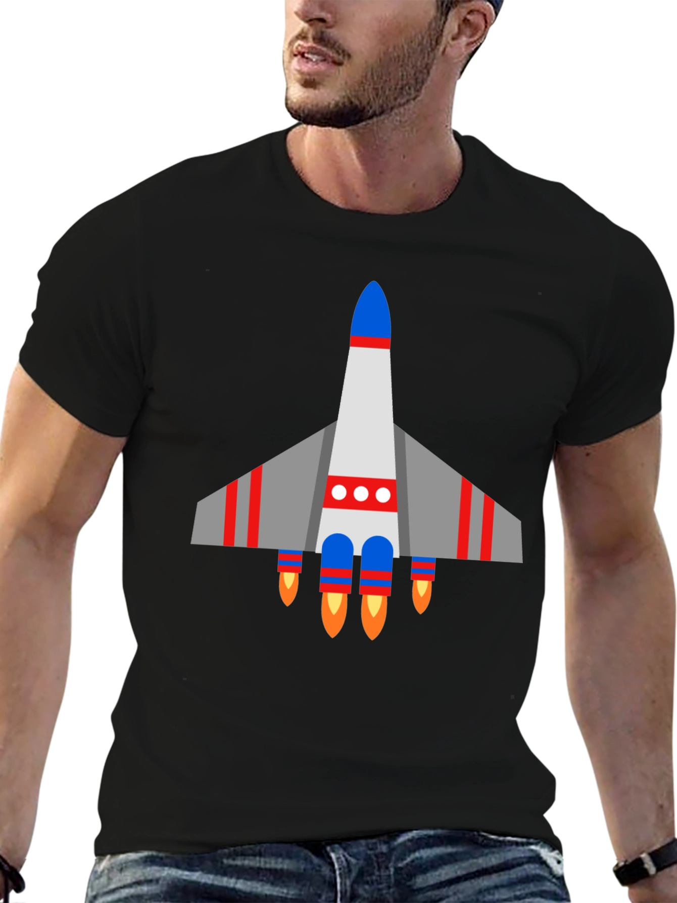 Rocket Graphic Tee - Space Adventure