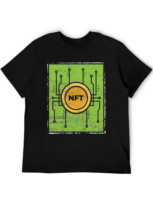 NFT Crypto T-Shirt - Black Graphic Tee