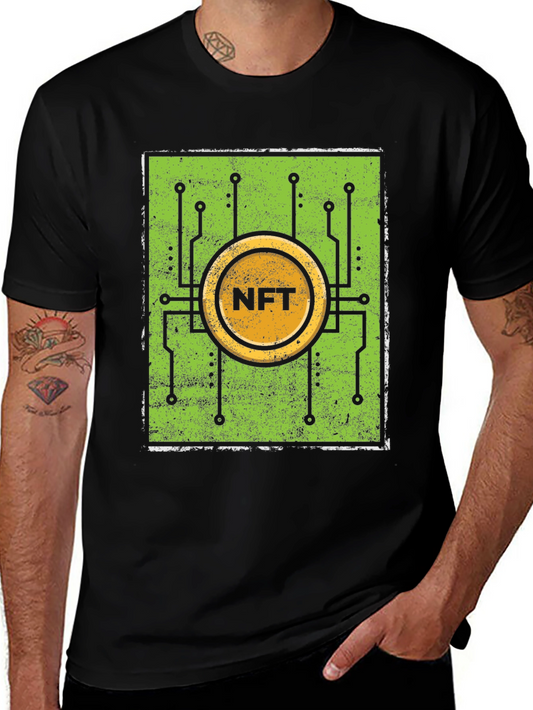 NFT Crypto T-Shirt - Black Graphic Tee