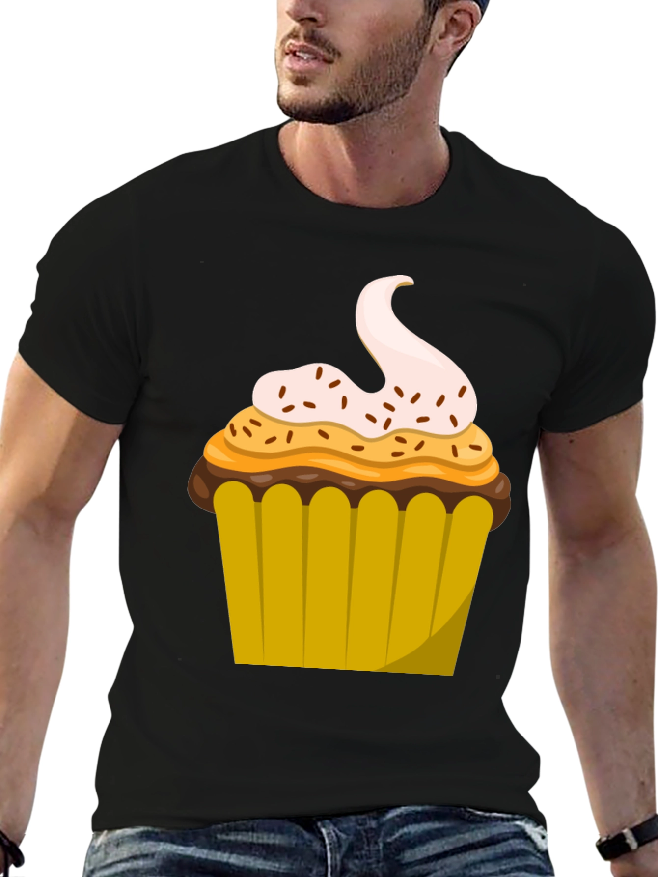 Cupcake Graphic Tee - Sweet Tooth Fashion