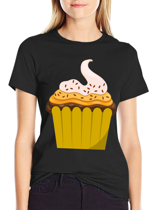 Cupcake Graphic Tee - Sweet Tooth Fashion