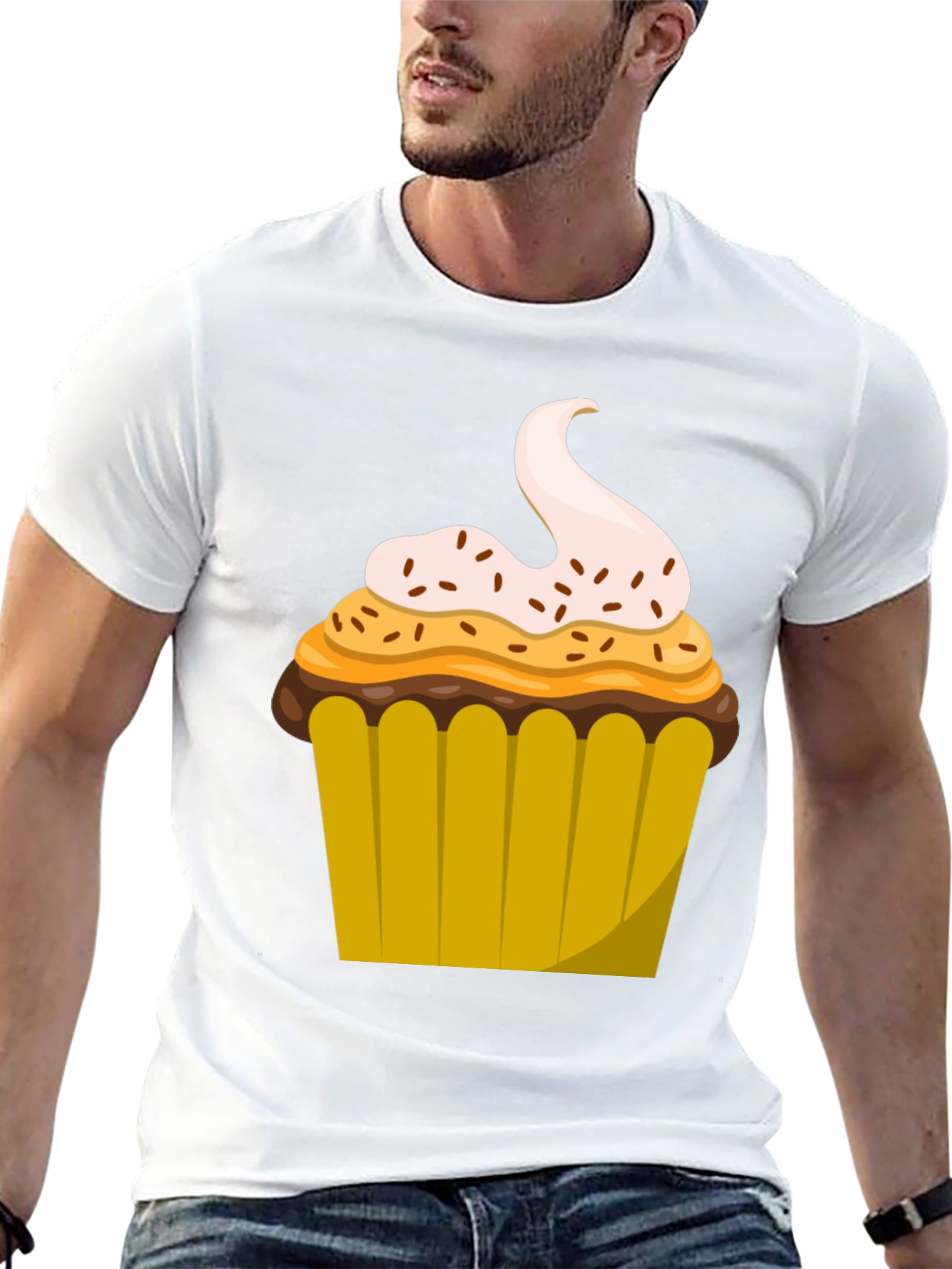 Cupcake Graphic Tee - Sweet Tooth Fashion