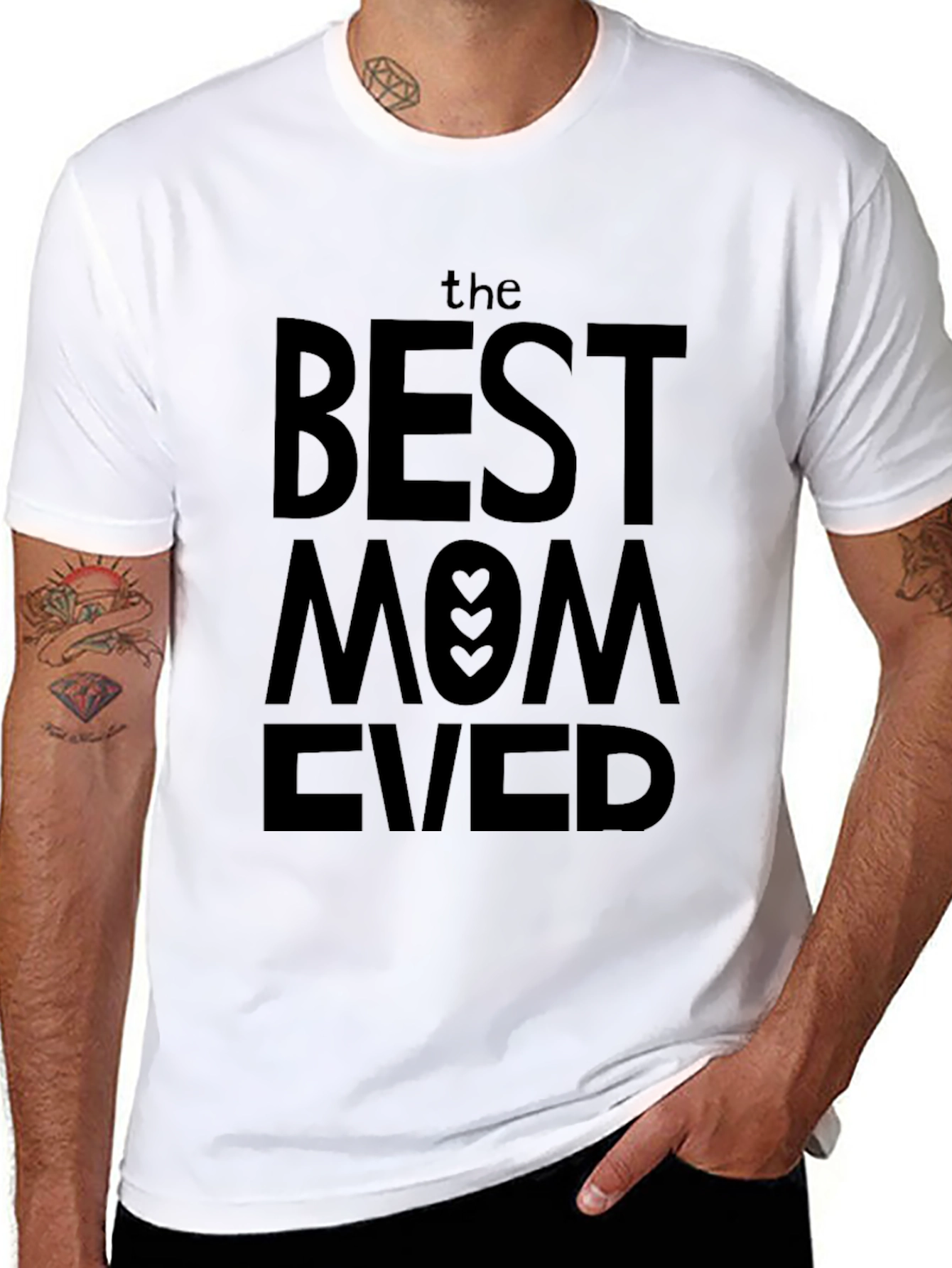 Best Mom Ever T-Shirt - Black