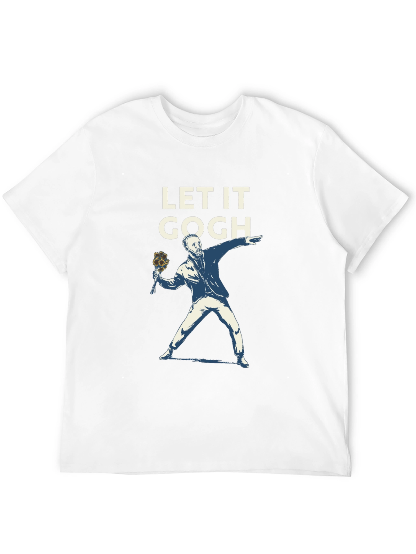 Let It Gogh T-Shirt - Artistic Graphic Tee