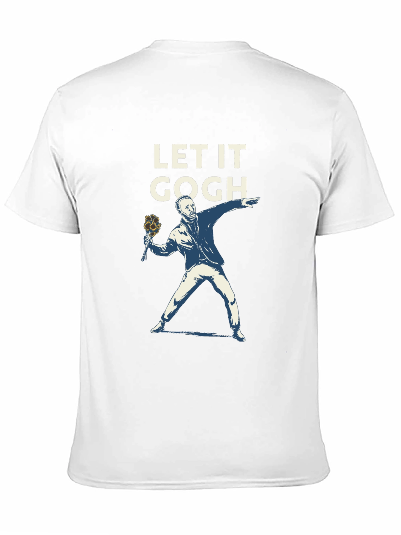 Let It Gogh T-Shirt - Artistic Graphic Tee