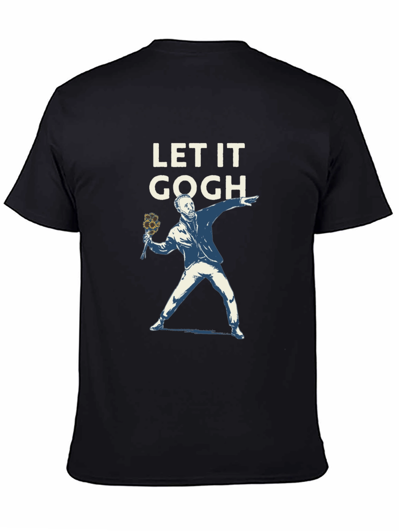 Let It Gogh T-Shirt - Artistic Graphic Tee
