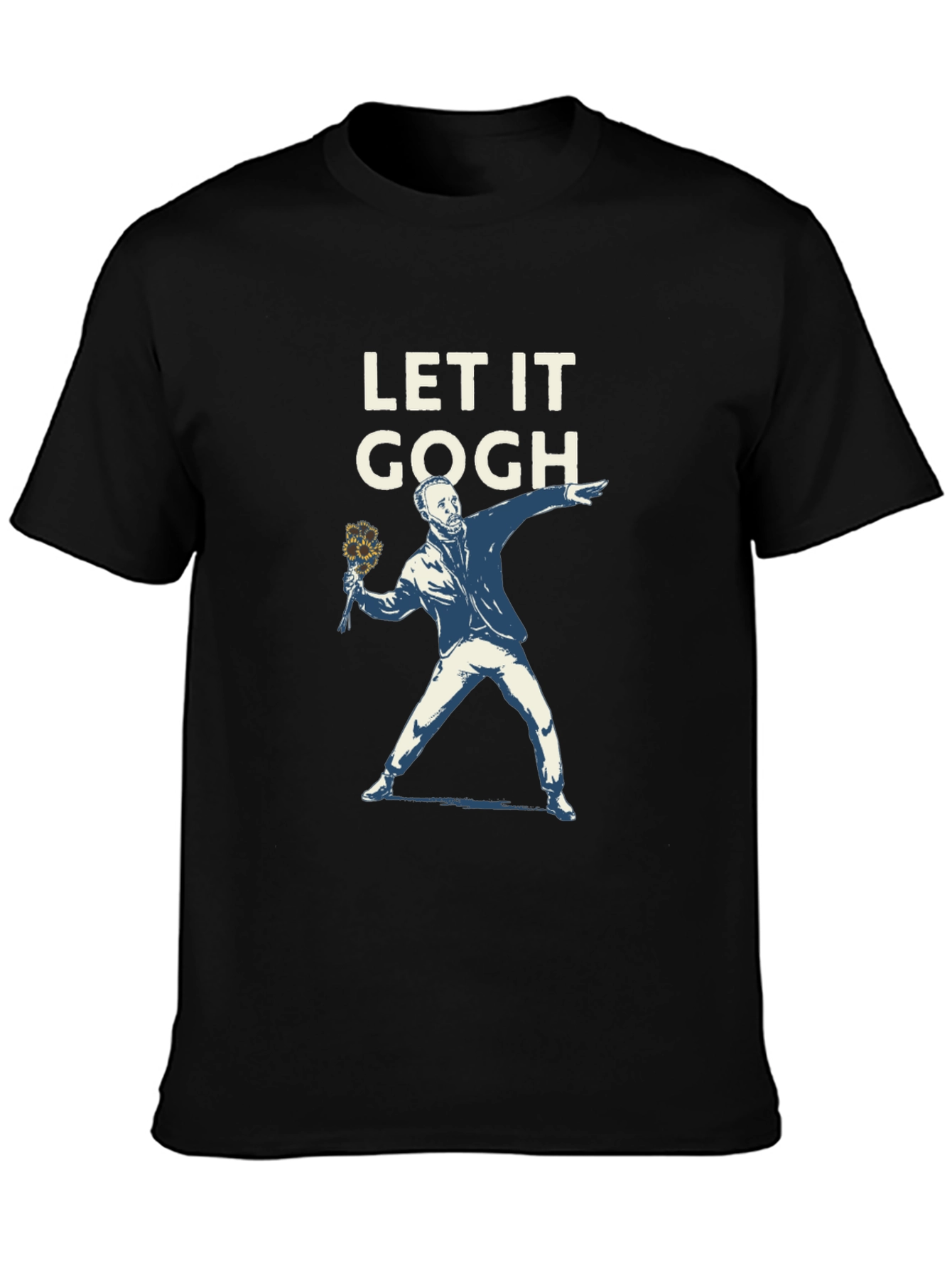 Let It Gogh T-Shirt - Artistic Graphic Tee