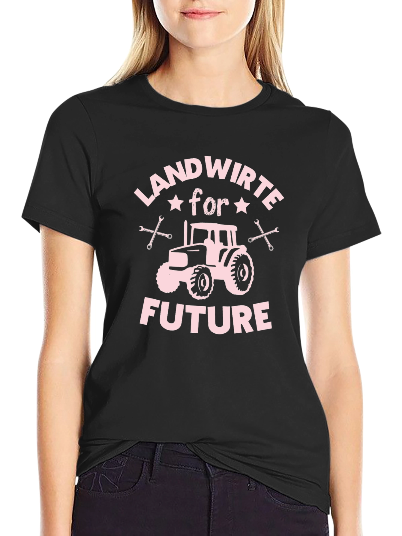 Landwirte for Future Tractor Graphic T-Shirt
