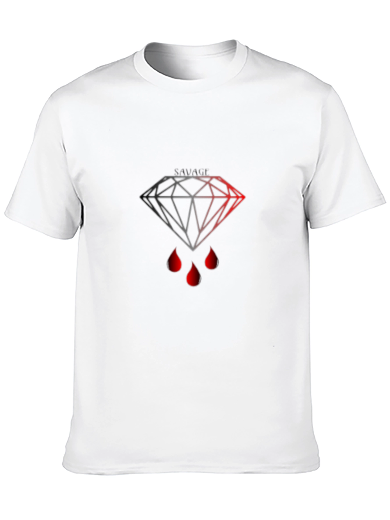 Savage Diamond Graphic T-Shirt - Mens