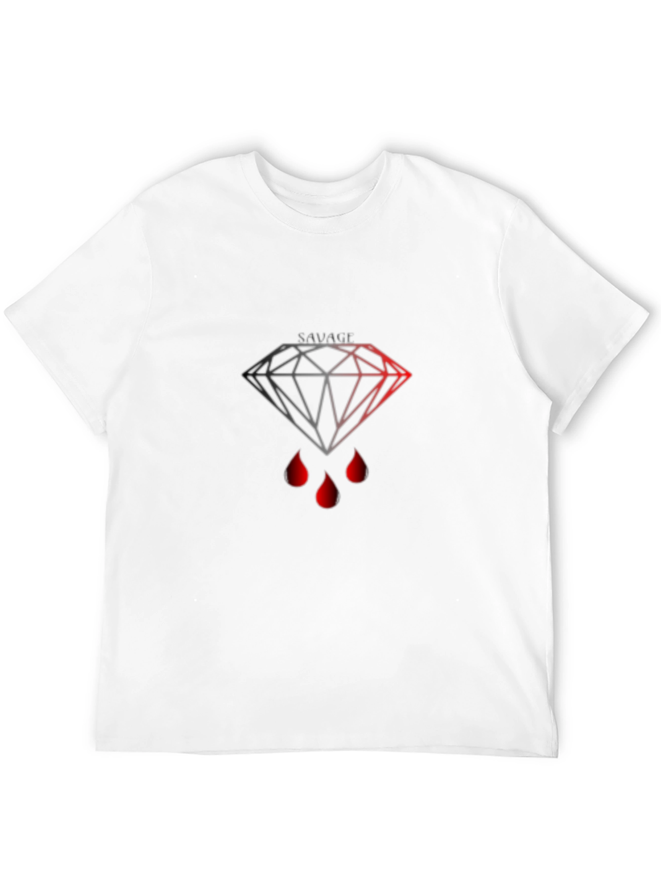 Savage Diamond Graphic T-Shirt - Mens