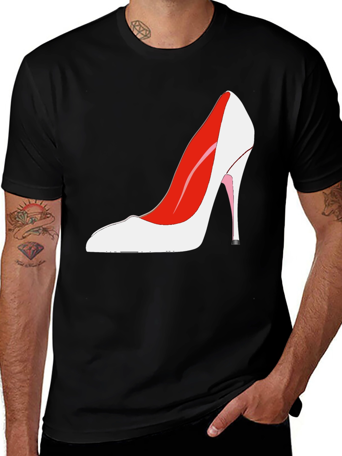 Shoe Graphic Tee - Stylish Fashion Statement