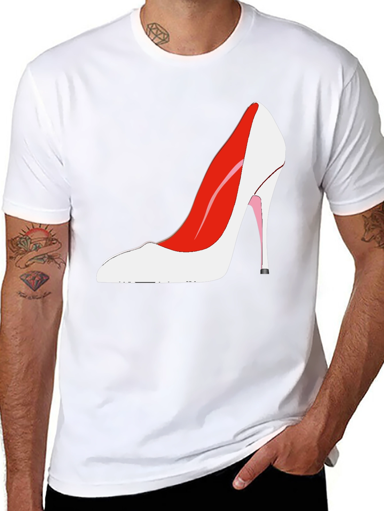Shoe Graphic Tee - Stylish Fashion Statement