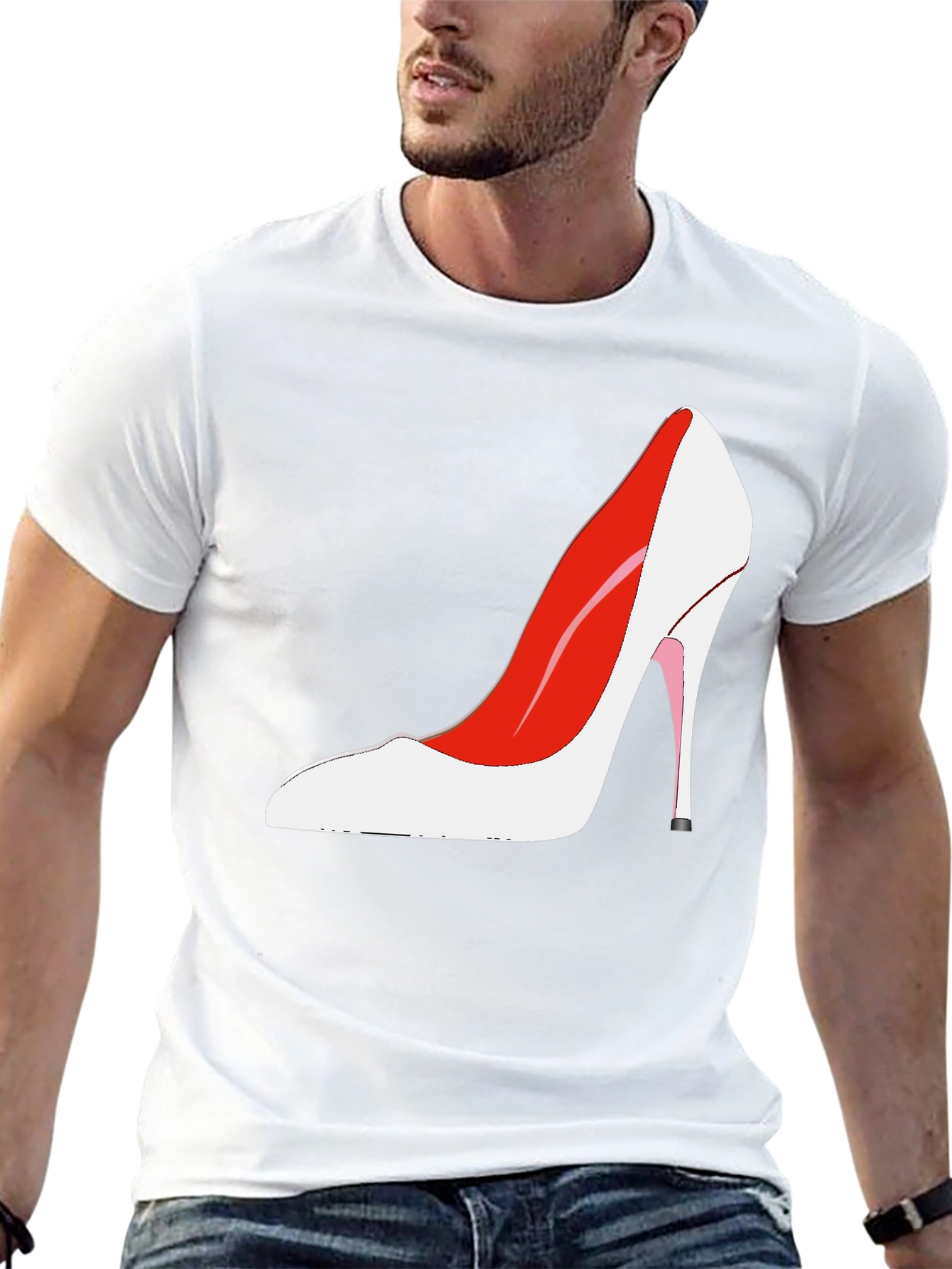 Shoe Graphic Tee - Stylish Fashion Statement