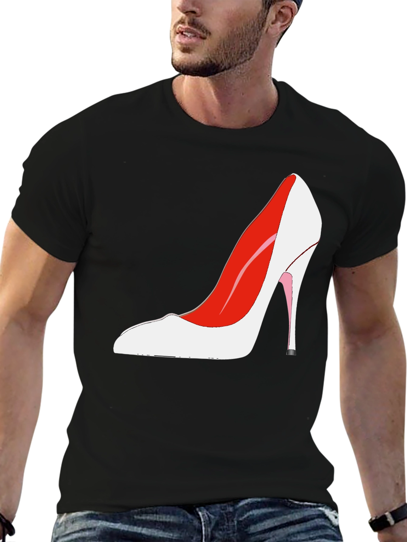 Shoe Graphic Tee - Stylish Fashion Statement