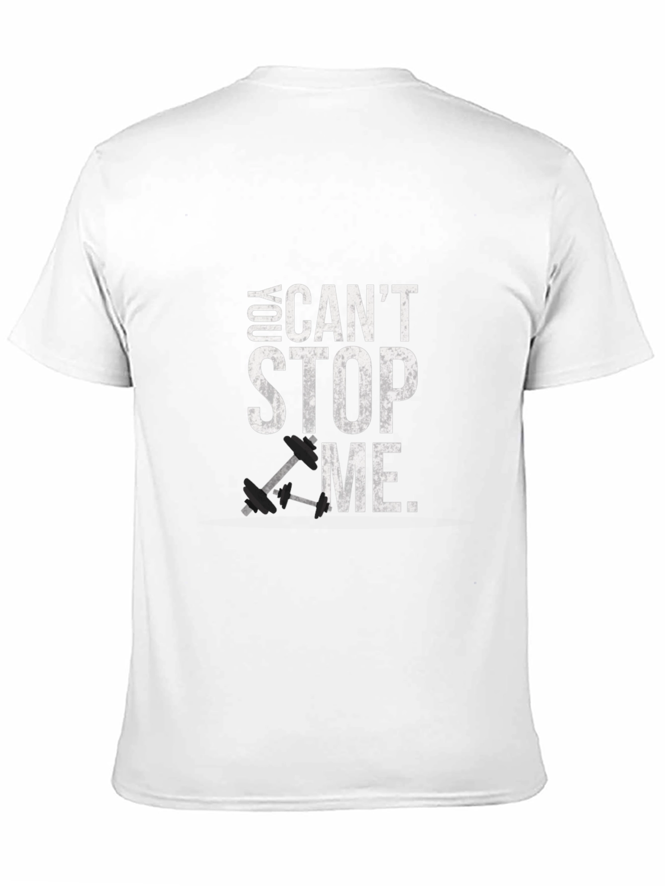 Motivational Gym T-Shirt - You Cant Stop Me
